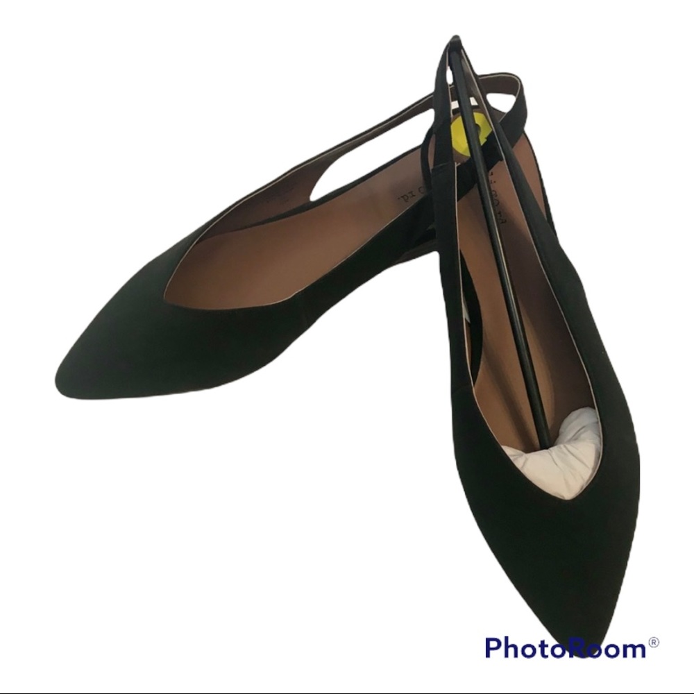 New Sling Back Suede Flats